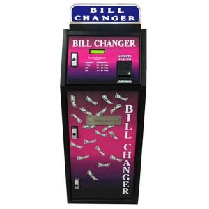 AC7914 Front Load Floor Model High Security Bill/Banknote Changer